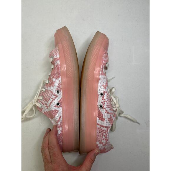 CONVERSE X GOLF WANG Chuck Taylor '70 Low PINK PYTHON Women's 11.5/Men's 9.5 - Picture 7 of 8